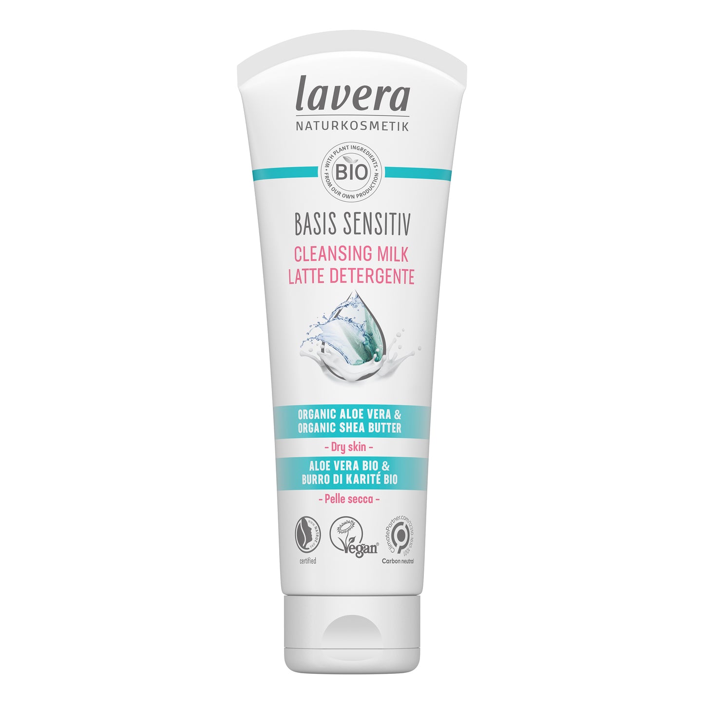 Lavera Basis Sensitiv Puhdistusmaito-Lavera-Hyvinvoinnin Tavaratalo