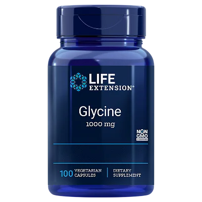 Life Extension Glycine-Life Extension-Hyvinvoinnin Tavaratalo