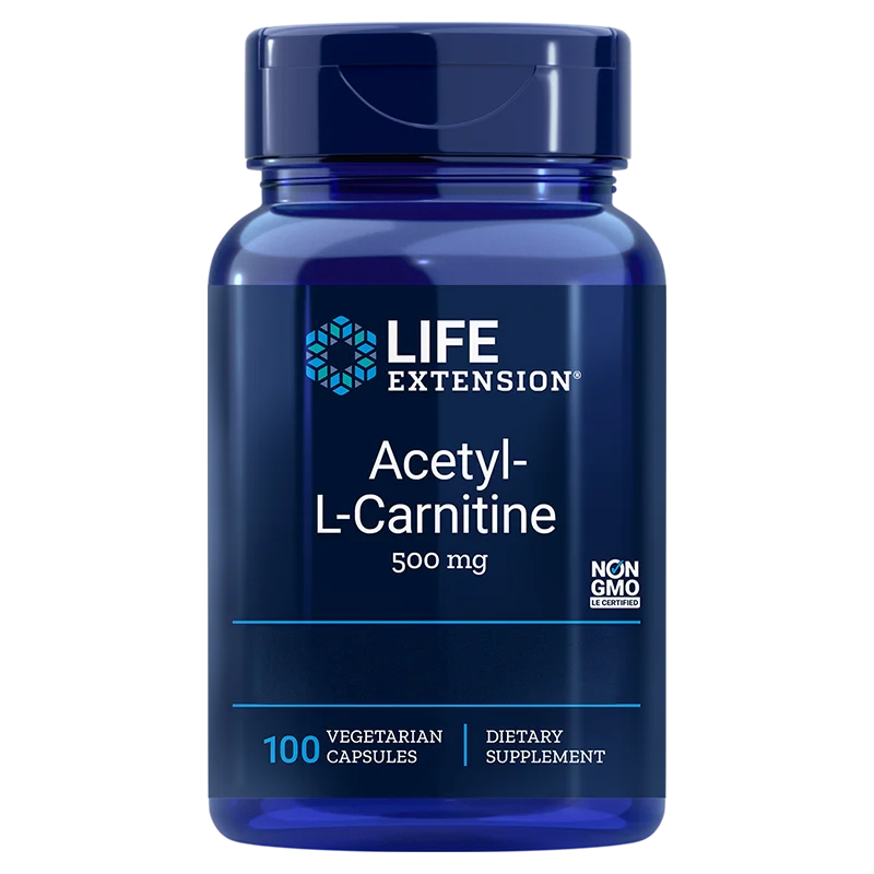 Life Extension Acetyl-L-Carnitine-Life Extension-Hyvinvoinnin Tavaratalo