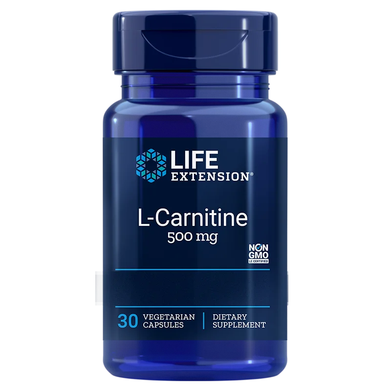 Life Extension L-Carnitine-Life Extension-Hyvinvoinnin Tavaratalo