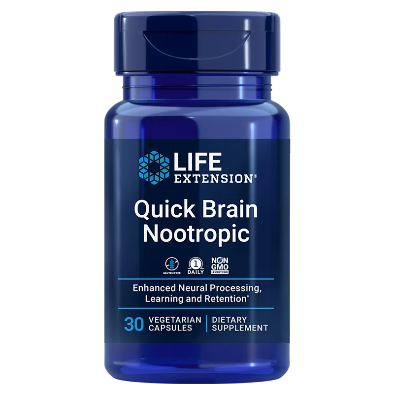Life Extension Quick Brain Nootropic-Life Extension-Hyvinvoinnin Tavaratalo
