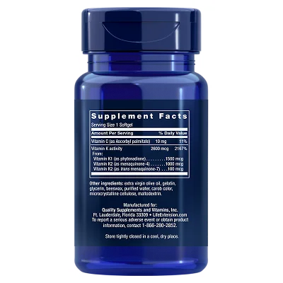 Life Extension Super K-Life Extension-Hyvinvoinnin Tavaratalo