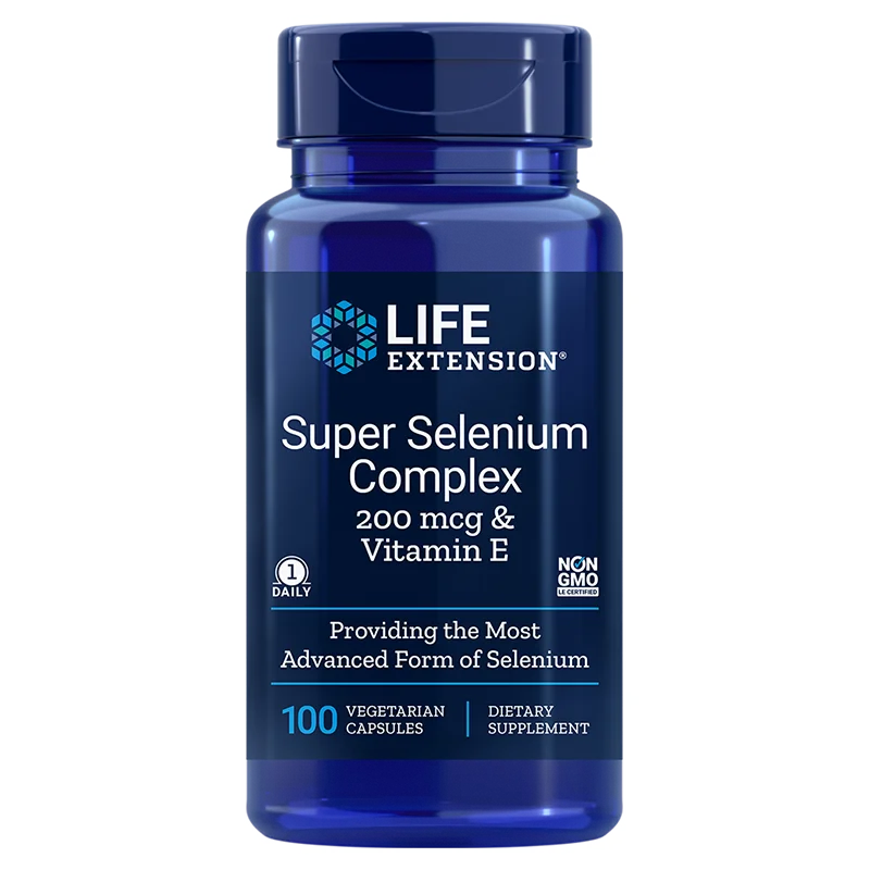 Life Extension Super Selenium Complex & Vitamin E-Life Extension-Hyvinvoinnin Tavaratalo
