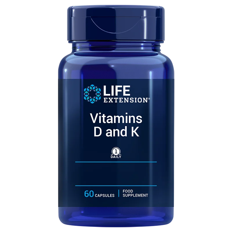 Life Extension Vitamins D & K-Life Extension-Hyvinvoinnin Tavaratalo