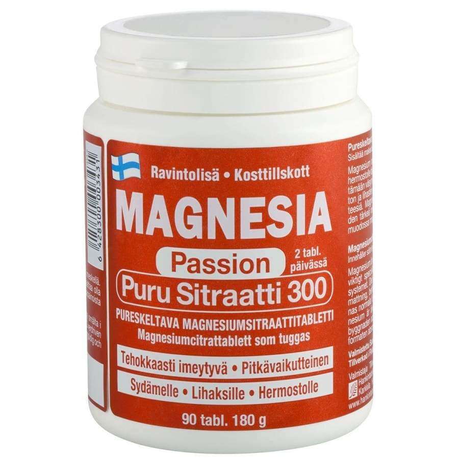 Magnesia Passion Puru Sitraatti-Hankintatukku-Hyvinvoinnin Tavaratalo