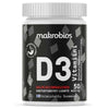 Makrobios D3-vitamiini 50 mikrog Salmiakki-Makrobios-Hyvinvoinnin Tavaratalo