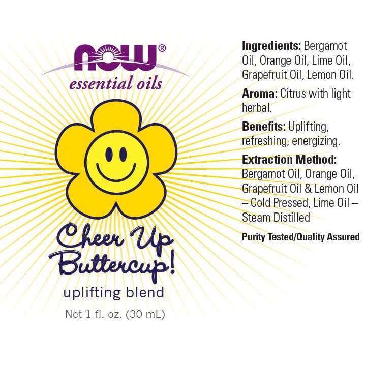 Now Foods Cheer Up Buttercup Oil Blend-Now Foods-Hyvinvoinnin Tavaratalo