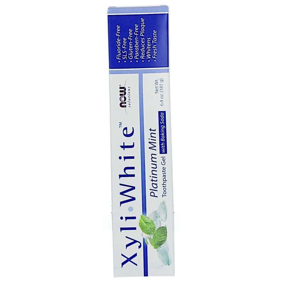 Now Foods XyliWhite Hammastahna Mint with Baking Soda-Now Foods-Hyvinvoinnin Tavaratalo