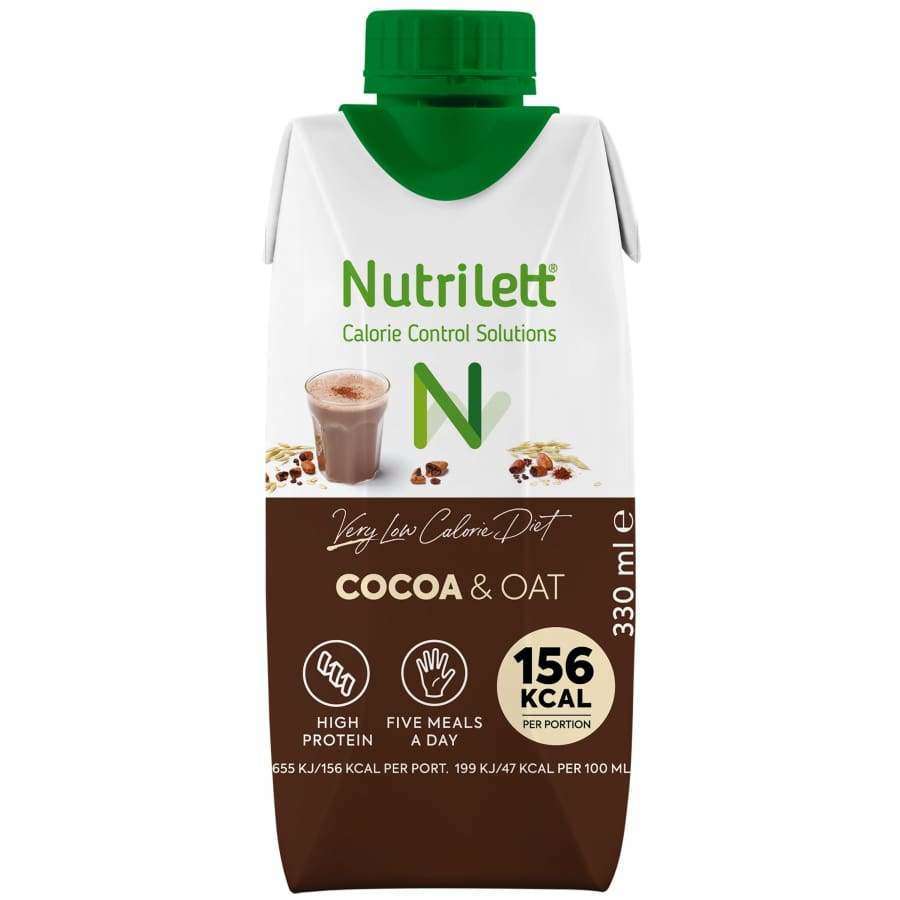 Nutrilett VLCD Kauramaitopirtelö Kaakao 12-pack-Nutrilett-Hyvinvoinnin Tavaratalo