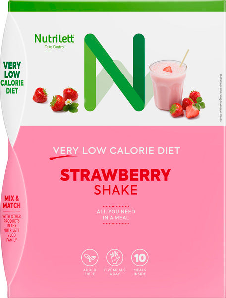 Nutrilett VLCD Mansikkapirtelö-Nutrilett-Hyvinvoinnin Tavaratalo