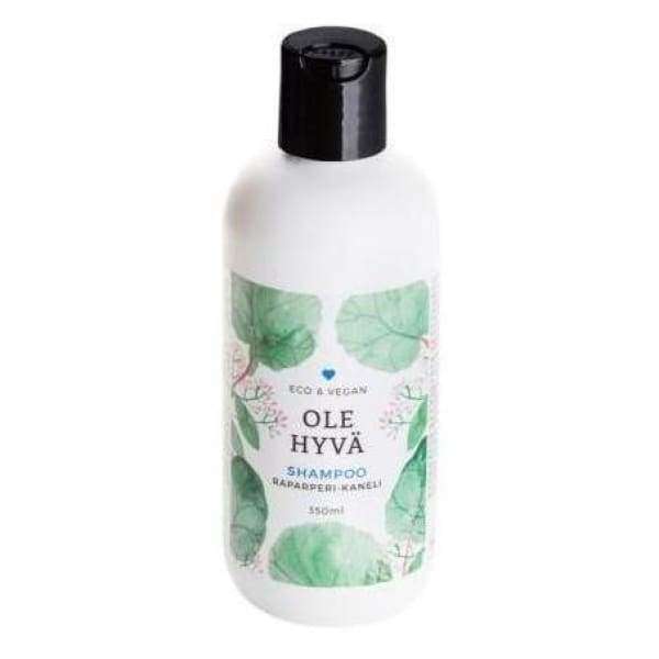 Ole Hyvä Shampoo Raparperi-Kaneli-Ole Hyvä-Hyvinvoinnin Tavaratalo
