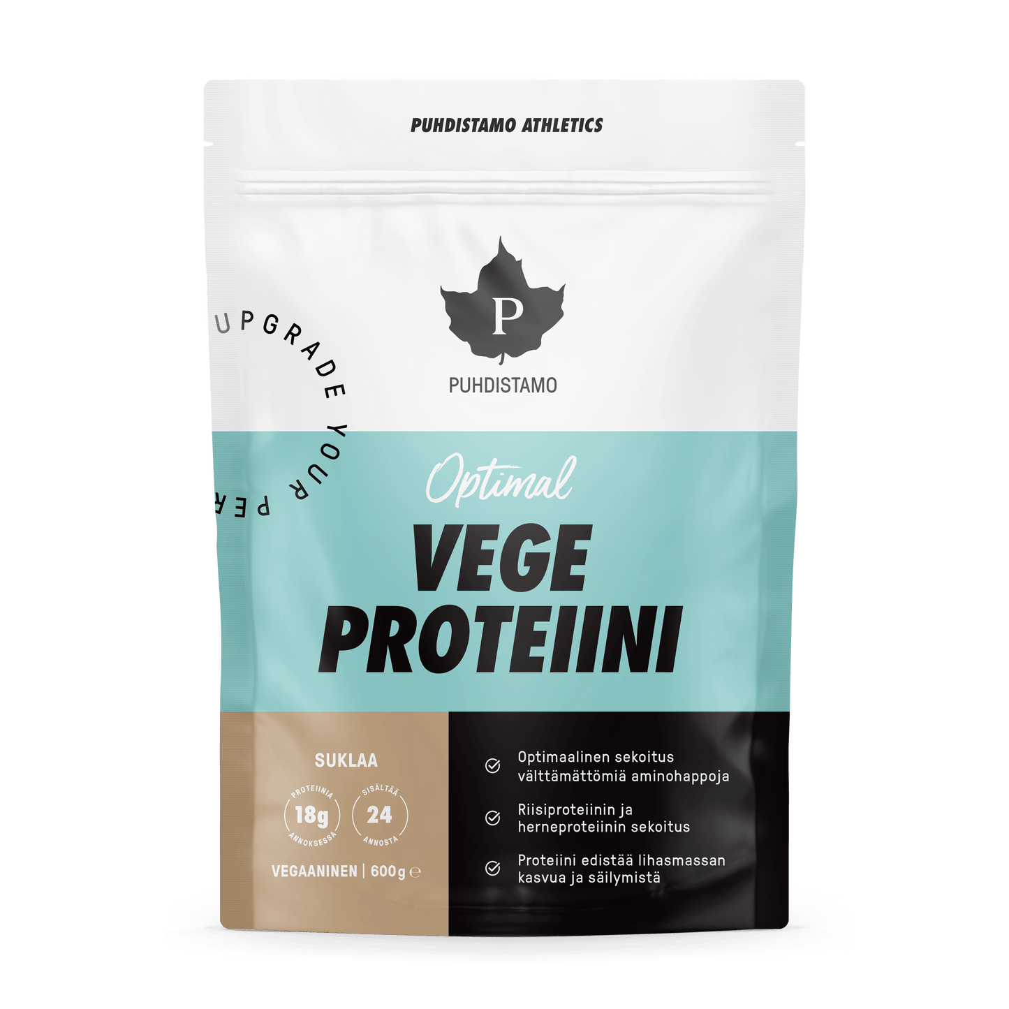 Puhdistamo Optimal Luomu Vege Proteiini Suklaa-Puhdistamo-Hyvinvoinnin Tavaratalo