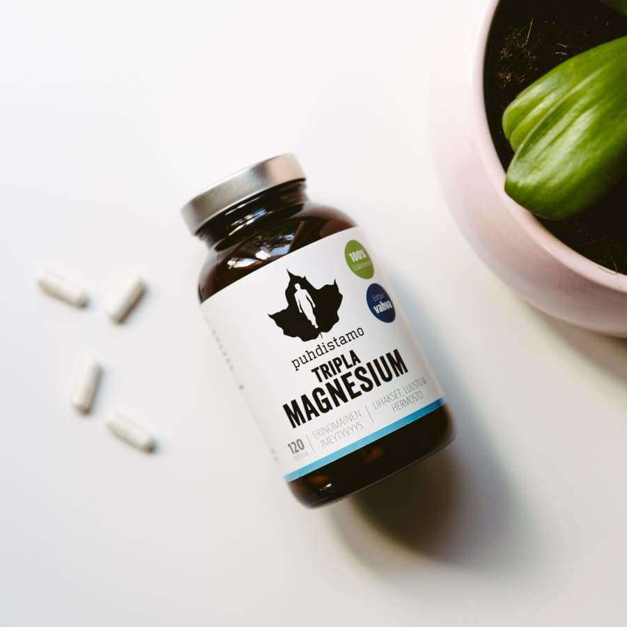 Puhdistamo Tripla Magnesium-Puhdistamo-Hyvinvoinnin Tavaratalo