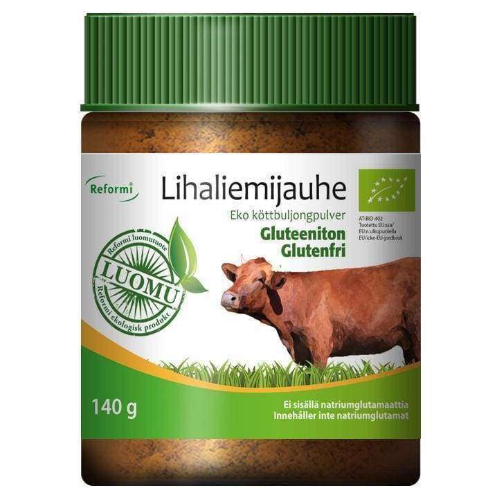 Reformi Luomu Lihaliemijauhe-Reformi-Hyvinvoinnin Tavaratalo