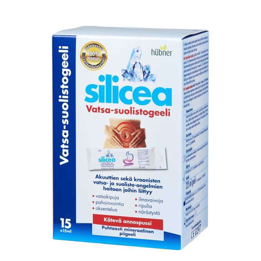 Silicea Vatsa-suolistogeeli, annospussit-Silicea-Hyvinvoinnin Tavaratalo