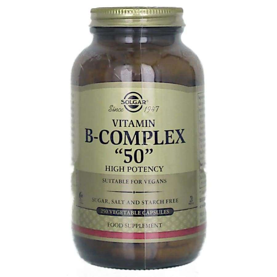Solgar B-Complex 50-Solgar-Hyvinvoinnin Tavaratalo