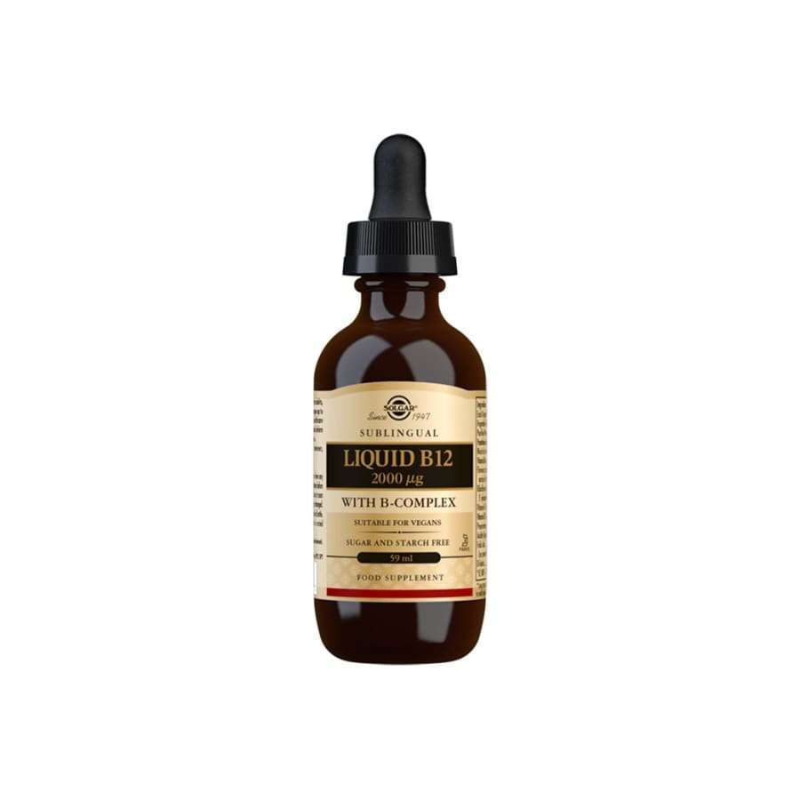 Solgar B12-vitamiini + B-Complex nestemäinen-Solgar-Hyvinvoinnin Tavaratalo