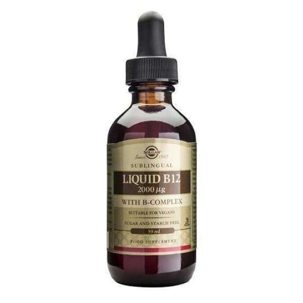 Solgar B12-vitamiini + B-Complex nestemäinen-Solgar-Hyvinvoinnin Tavaratalo