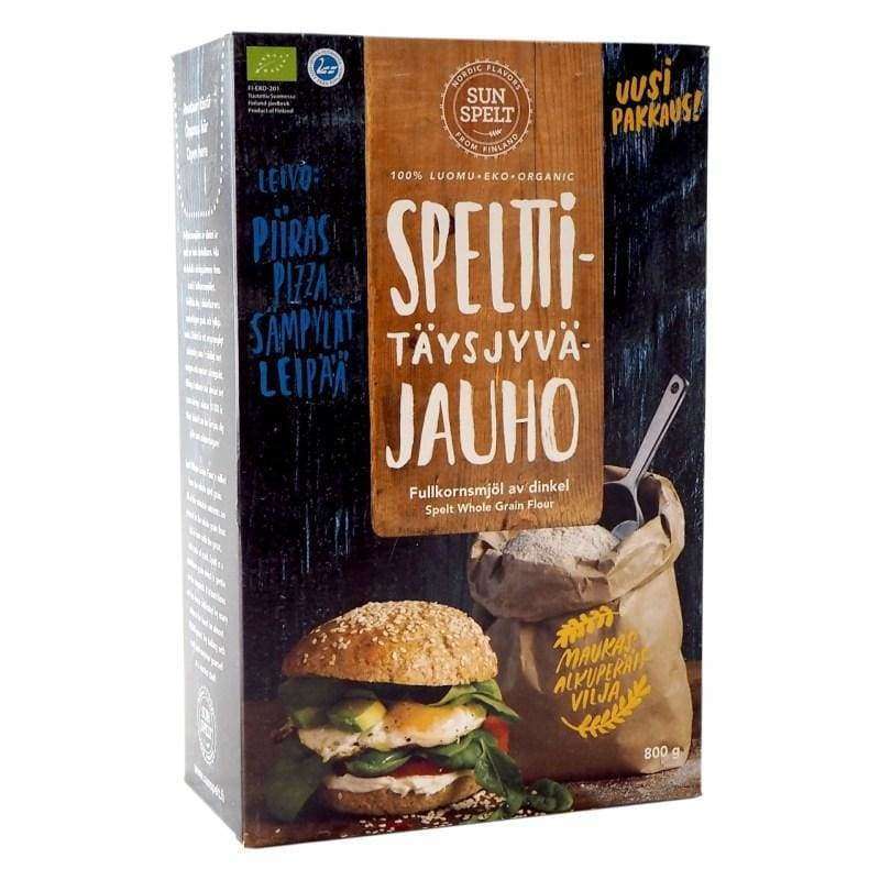 SunSpelt Luomu Spelt Täysjyväjauho-SunSpelt-Hyvinvoinnin Tavaratalo