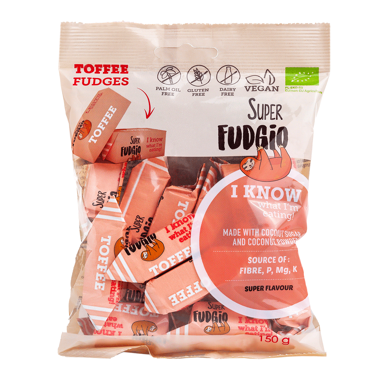 Superfudgio Luomu Toffeefudge-Superfudgio-Hyvinvoinnin Tavaratalo