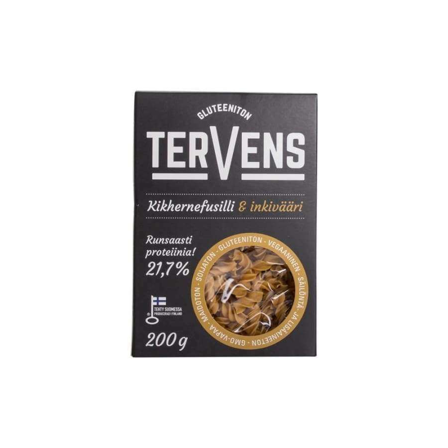 Tervens Kikhernefusilli & Inkivääri-Tervens-Hyvinvoinnin Tavaratalo
