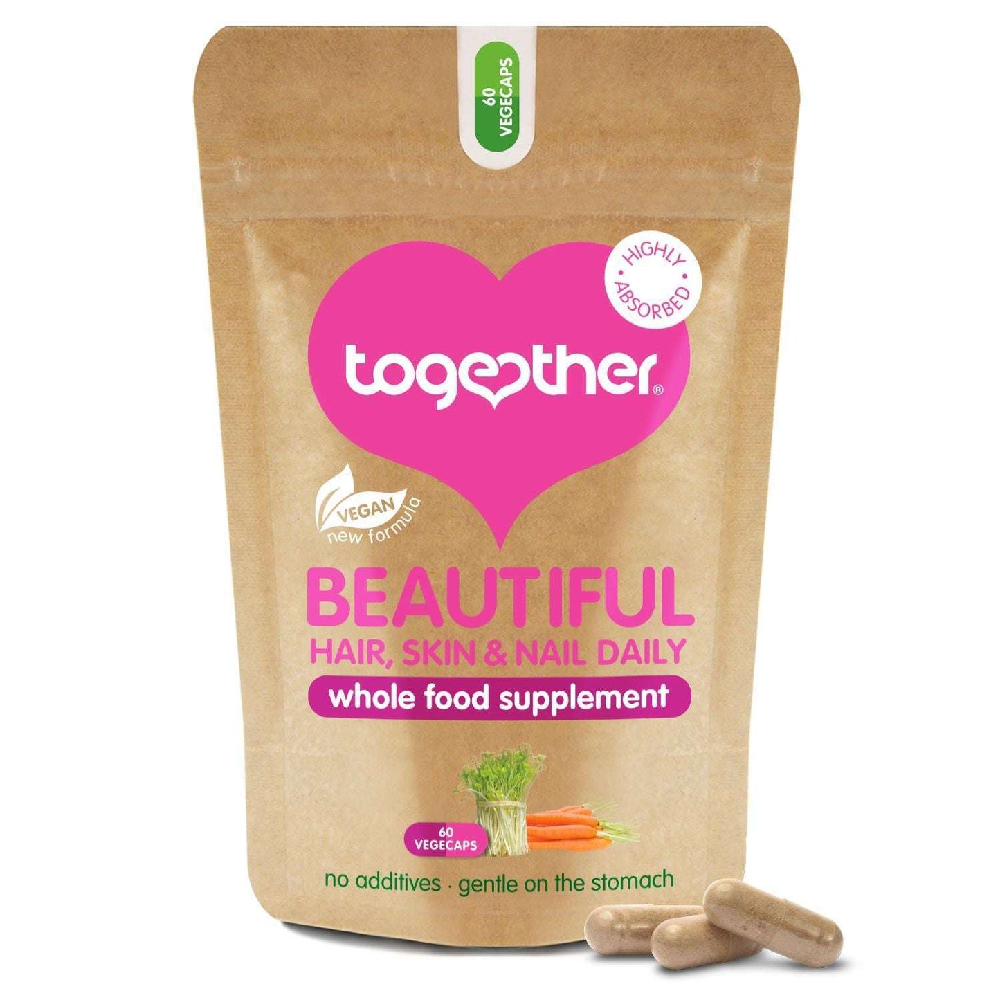 Together Health Beautiful Hair, Skin & Nail Daily-Together Health-Hyvinvoinnin Tavaratalo