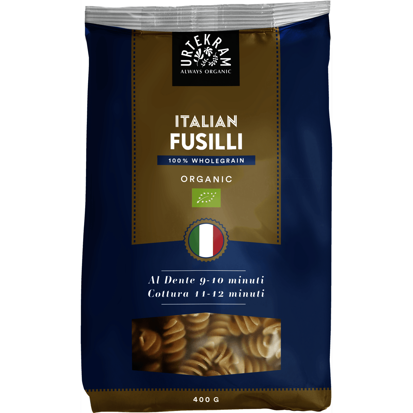 Urtekram Luomu Fusilli-Urtekram-Hyvinvoinnin Tavaratalo