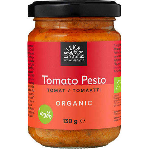 Urtekram Luomu Punainen pesto-Urtekram-Hyvinvoinnin Tavaratalo