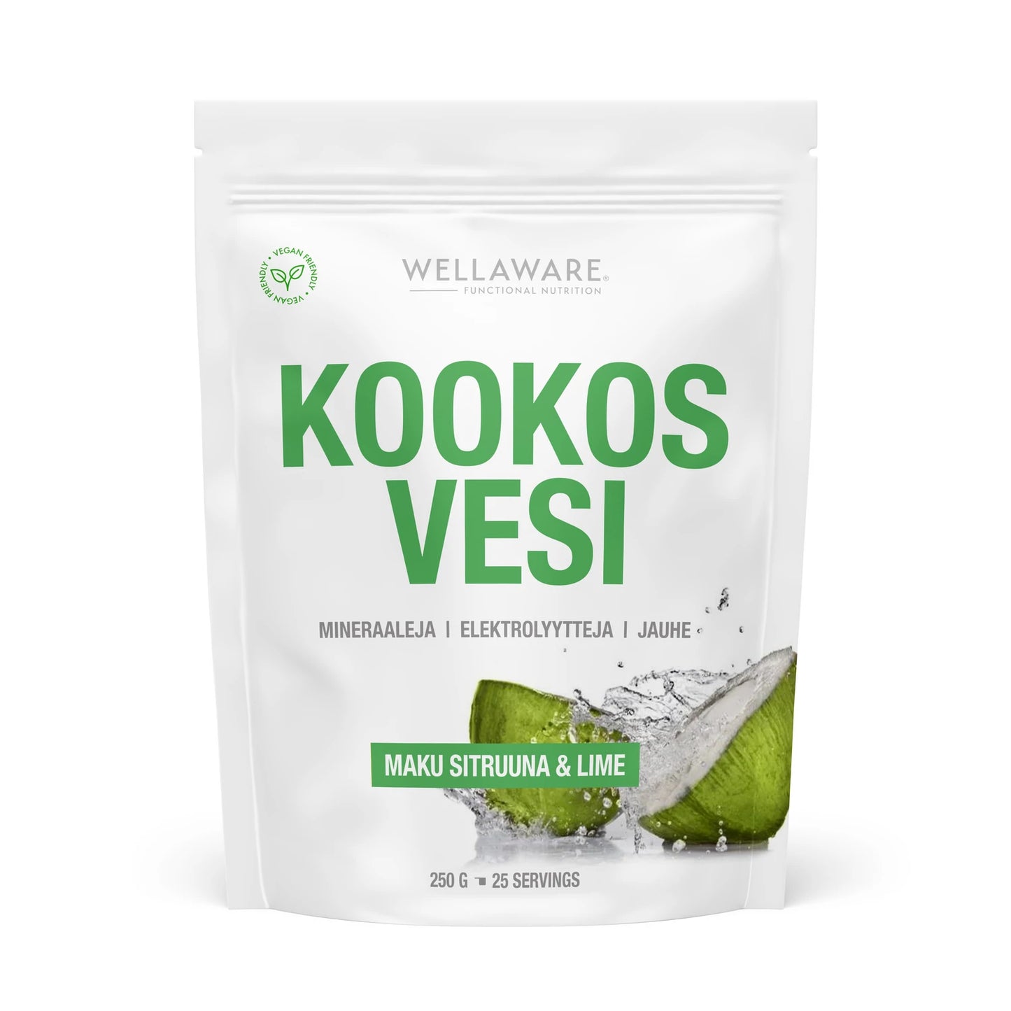 WellAware Kookosvesijauhe Sitruuna&Lime-WellAware-Hyvinvoinnin Tavaratalo