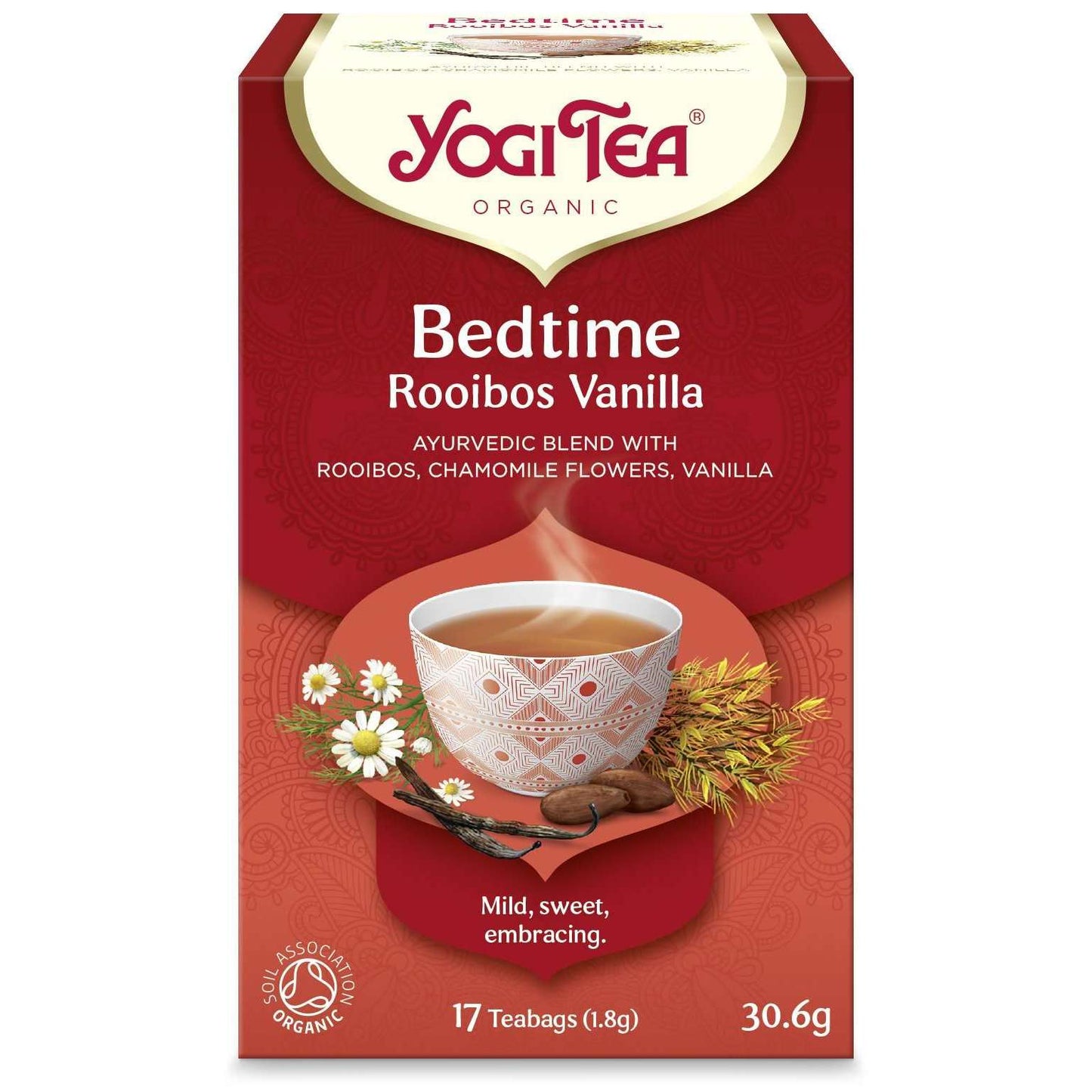 YogiTea Luomu Bedtime Rooibos Vanilja-YogiTea-Hyvinvoinnin Tavaratalo