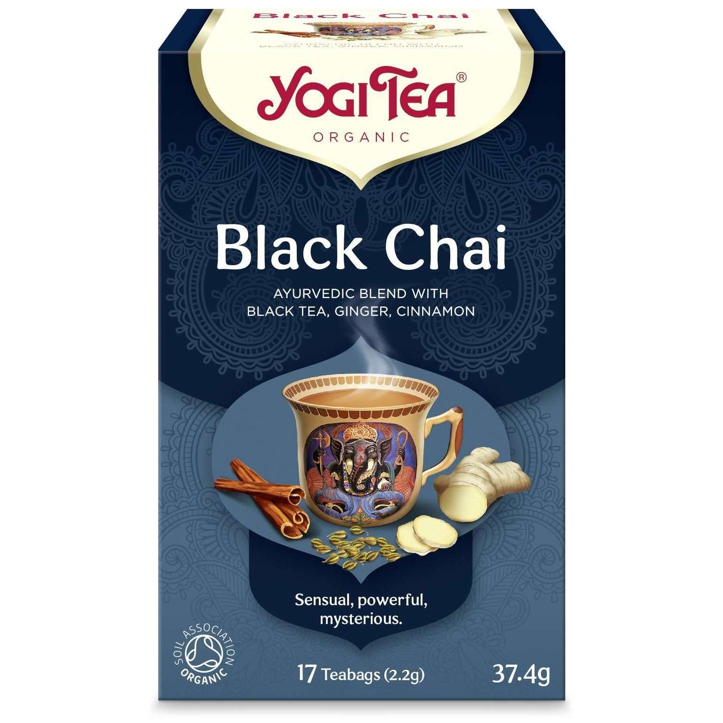 YogiTea Luomu Black Chai tee-YogiTea-Hyvinvoinnin Tavaratalo
