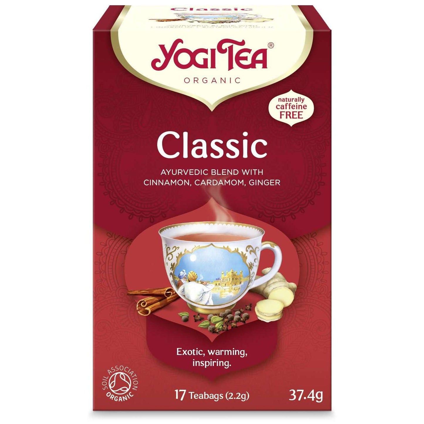 YogiTea Luomu Classic tee-YogiTea-Hyvinvoinnin Tavaratalo
