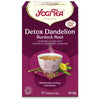 YogiTea Luomu Detox Dandelion tee-YogiTea-Hyvinvoinnin Tavaratalo