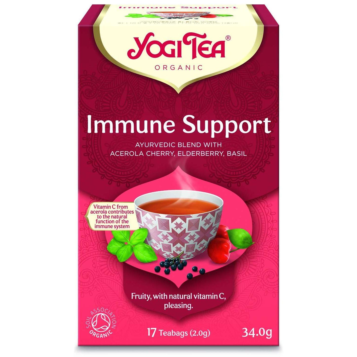 YogiTea Luomu Immune Support tee-YogiTea-Hyvinvoinnin Tavaratalo