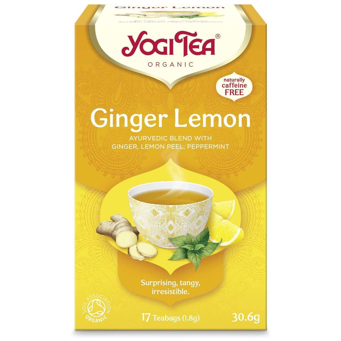 YogiTea Luomu Inkivääri-Sitruunatee-YogiTea-Hyvinvoinnin Tavaratalo