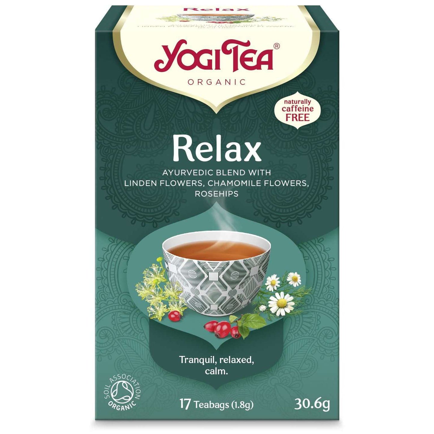 YogiTea Luomu Relax tee-YogiTea-Hyvinvoinnin Tavaratalo