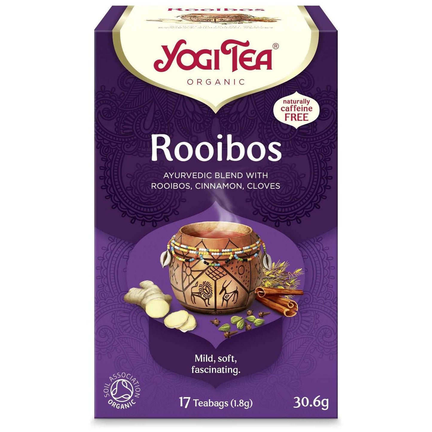 YogiTea Luomu Rooibos tee-YogiTea-Hyvinvoinnin Tavaratalo